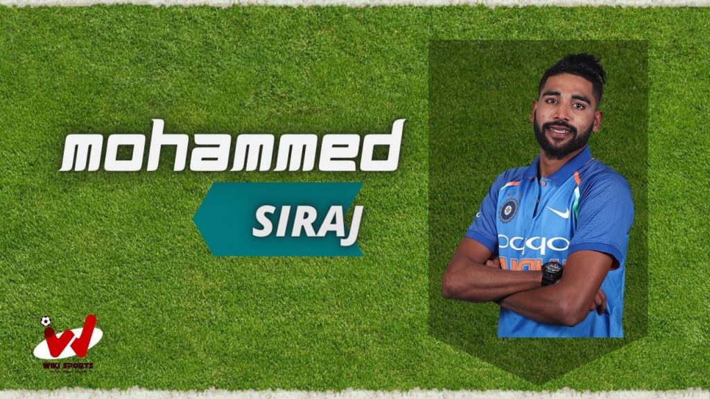 Mohammed Siraj (Cricketer) Wiki, Age, Height, Wife, Net Worth , Biography